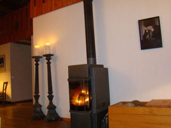 Wood stove and firewood